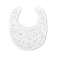 Newborn bib NATURAL 2pcs with velcro BOY